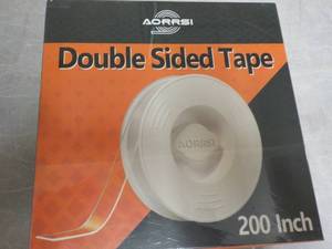 lot 104 image: 4 Aorrsi 200 Double Sided Tape...