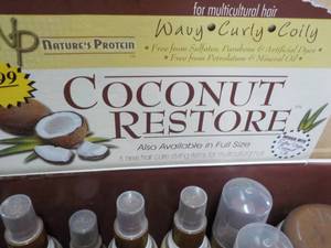 lot 157 image: 37 pc Coconut Restore Trail Size Pr...