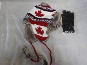 lot 165 image: Winter Hat and Gloves from Amazon...