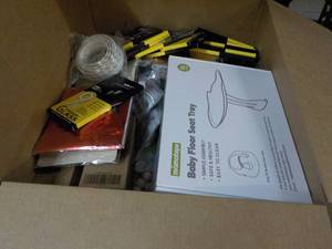 lot 172 image: Box of New Overstocks from Amazon...