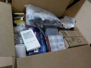 lot 173 image: Box of New Overstocks from Amazon...