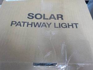 lot 176 image: Solar Pathway Lights...