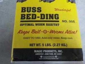 lot 177 image: 5 lb Bag Buss Bedding Optimal Worm ...