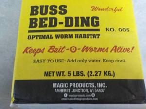 lot 178 image: 5 lb Bag Buss Bedding Optimal Worm ...