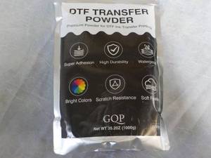 lot 180 image: 35.2 oz DTF Transfer White Powder f...