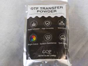 lot 181 image: 35.2 oz DTF Transfer White Powder f...