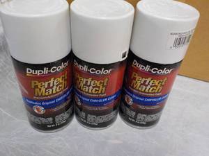 lot 193 image: 3 Cans Dupli-Color Perfect Match Br...