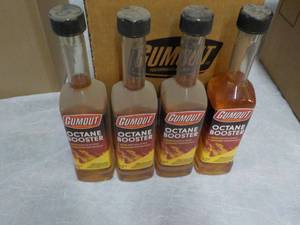 lot 195 image: 4 Gumout Octane Booster 10 oz Bottl...
