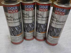 lot 217 image: 4 Liqui Moly Mo S2 Anti-Friction En...