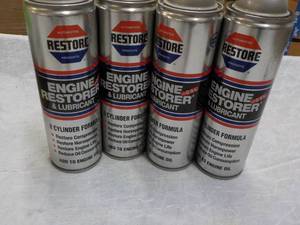 lot 226 image: 4 Engine Restorer and Lubricant...