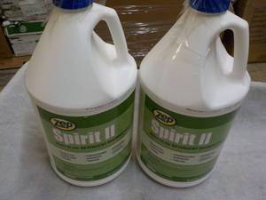 lot 231 image: 2 Gallon Jugs ZEP Spirit II Deterge...