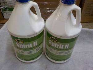 lot 232 image: 2 Gallon Jugs ZEP Spirit II Deterge...