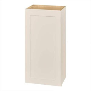 lot 150 image: Hampton Bay Avondale 18 in. W x 12 in. D x 36 in. H Ready to Assemble Plywood Shaker Wall Kitchen Cabinet in Antique White