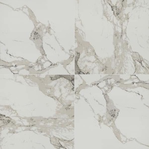 lot 195 image: Home Decorators Collection Crystal Bianco 32 in. x 32 in. Polished Porcelain Marble Look Floor and Wall Tile (554 sq. ft.)