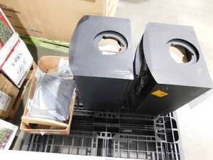 lot 5 image: (2)  Stove US Stove 750 sq. ft. Tiny Wood Stove, 75% EFF