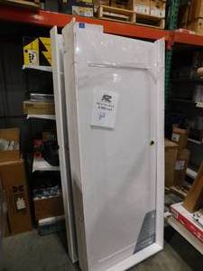 lot 30 image: MMI DOOR Shaker Flat Panel Single Pre-Hung Interior Door with 4-916 in. Jamb Lot of 3 Doors