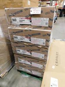 lot 37 image: 2 x 2 Ceiling Tile White  80 Tiles