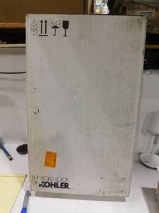 lot 58 image: KOHLER Embark Slim 15 in. W x 26 in. H Rectangular Medicine Cabinet with Mirror