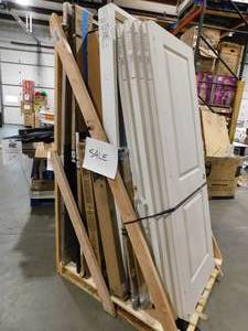 lot 123 image: Pallet lot of Door Slabs