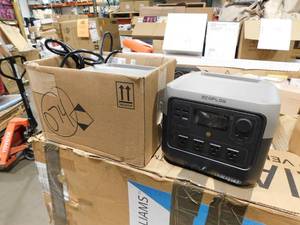 lot 144 image: (2) EcoFlow 800W Output1600W Peak Push-Button Start Battery Generator RIVER 2 Pro, LFP Battery, Fast Charging for Outdoor, Camping