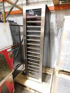 lot 171 image: KENMORE Elite Compressor 112 Bottle Wine Cellar Cooling Unit in Blackand Silver, Built-InFreestanding with Reversible Door