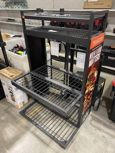lot 213 image: Traeger Pellet Rack.