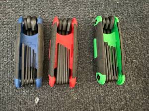 lot 37 image: Set Of 3 Allen Wrench Kits