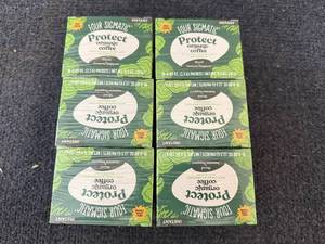 lot 38 image: 6 X 10Ct Boxes Of Four Sigmatic Organic Coffee