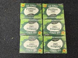 lot 43 image: 6 X 10Ct Boxes Of Four Sigmatic Organic Coffee