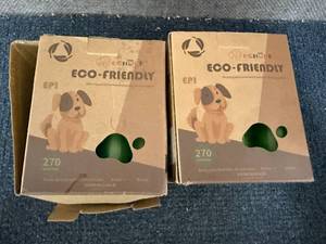 lot 71 image: 2 X 270Ct Og Eco Friendly Poop Bags