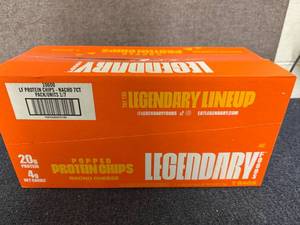 lot 163 image: 7Ct Of Legendary Foods Popped Protein Chips