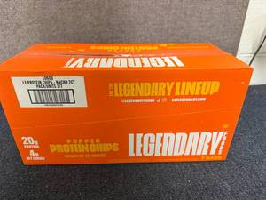 lot 165 image: 7Ct Of Legendary Foods Popped Protein Chips