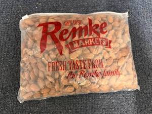 lot 221 image: 1.5Lb Bag Of Lightly Salted Almonds