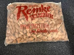 lot 224 image: 1.5Lb Bag Of Lightly Salted Almonds