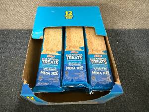 lot 255 image: 12 Mega Sized Rice Krispies Treats