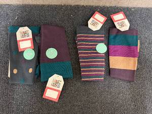 lot 297 image: 4 Pairs Of Jeweled Muk Luks Socks