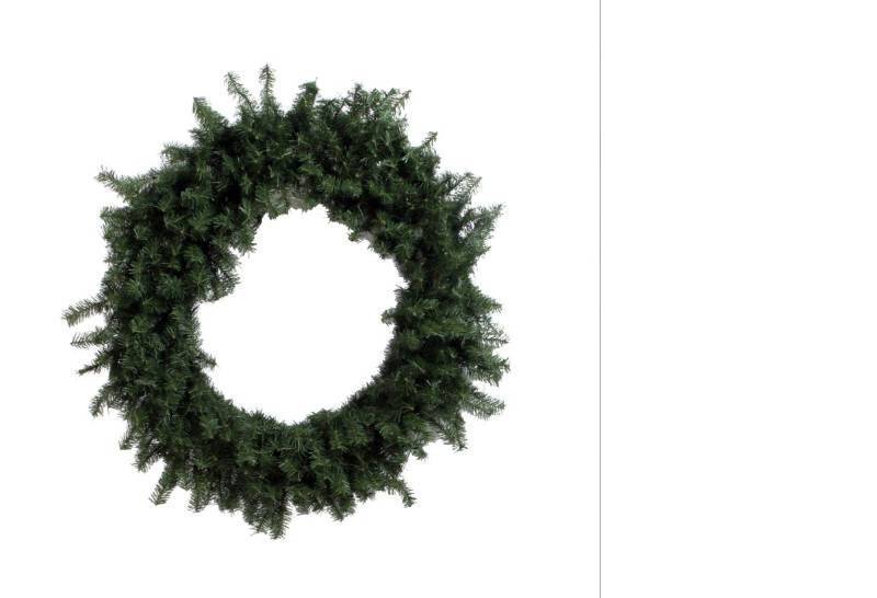 lot 151 image: Vickerman 48 Canadian Pine Artificial Christmas Wreath, Unlit