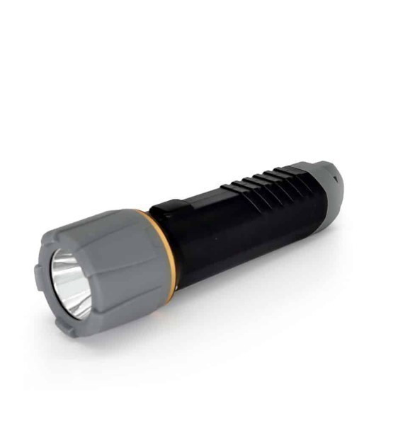 lot 404 image: NEW Duracell 200 Lumen Floating LED Flashlight for Camping, Fishing, & Emergency Use - Water Resistant Design with 4 Modes and 3-AA Batteries Included