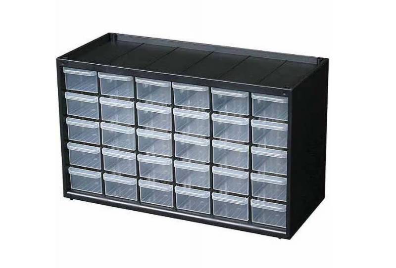 lot 425 image: NEW Flambeau Parts-Stations 6576NC 30 Drawer Utility Box