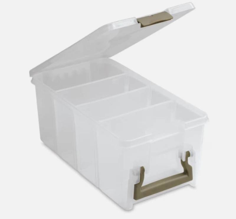 lot 459 image: NEW ArtBin 6925HL Super Satchel Semi-Satchel 1-4 Compartments