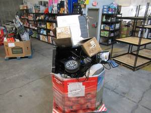 lot 114 image: Pallet of Store Overstock and Ecommerce Product and Returns