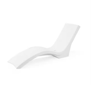 lot 142 image: Step2 Vero In-Pool and Patio Outdoor Lounger Chair Resin White