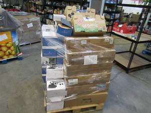 lot 123 image: Pallet of Store Overstock and Ecommerce Product and Returns - Wasserstein Mixed