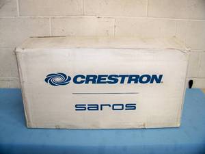 lot 58 image: Crestron SAROS 2-Way Pedant Speaker, model PD6T-W-T-EACH - NEW IN BOX