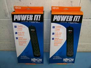 lot 41 image: (2) Power It 7-Outlet Power Strips - NEW IN BOX