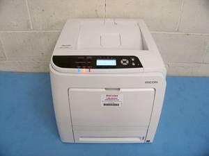 lot 74 image: Ricoh SP C340DN Desktop Computer Home Office  Workgroup Compact Color Laser Printer