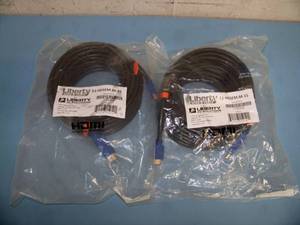 lot 68 image: (2) Liberty Cables E2-HDSEM-M-15 - NEW IN PACKAGING