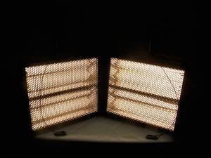 lot 27 image: (2) Desisti Lighting DE-LUX-4 Tube Dimmable Cold Source Soft  Stage Fluorescent Lights  Light Fixtures with Heavy-Duty C Clamps, Speakon Power Cable and String Cable