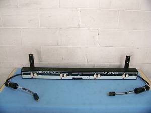 lot 36 image: Videssence VP 4x1200 (VP4X1200) Four Channel Lighting Dimmer Strip with DMX 5-Pin XLR Cables and Brackets