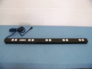 lot 42 image: Middle Atlantic PD-1015C-NS Rack Mountable 10-Outlet Power Strip